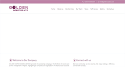 Desktop Screenshot of goldenscepter.com